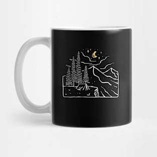 Night Cliffs Mug